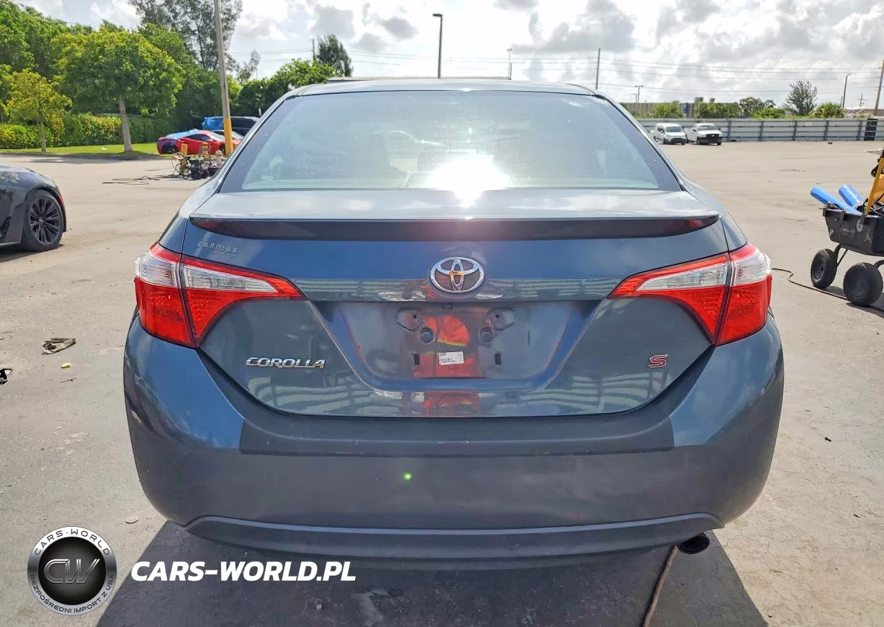 2016 Toyota Corolla S Plus VIN:2T1BURHEXGC603703 - 6