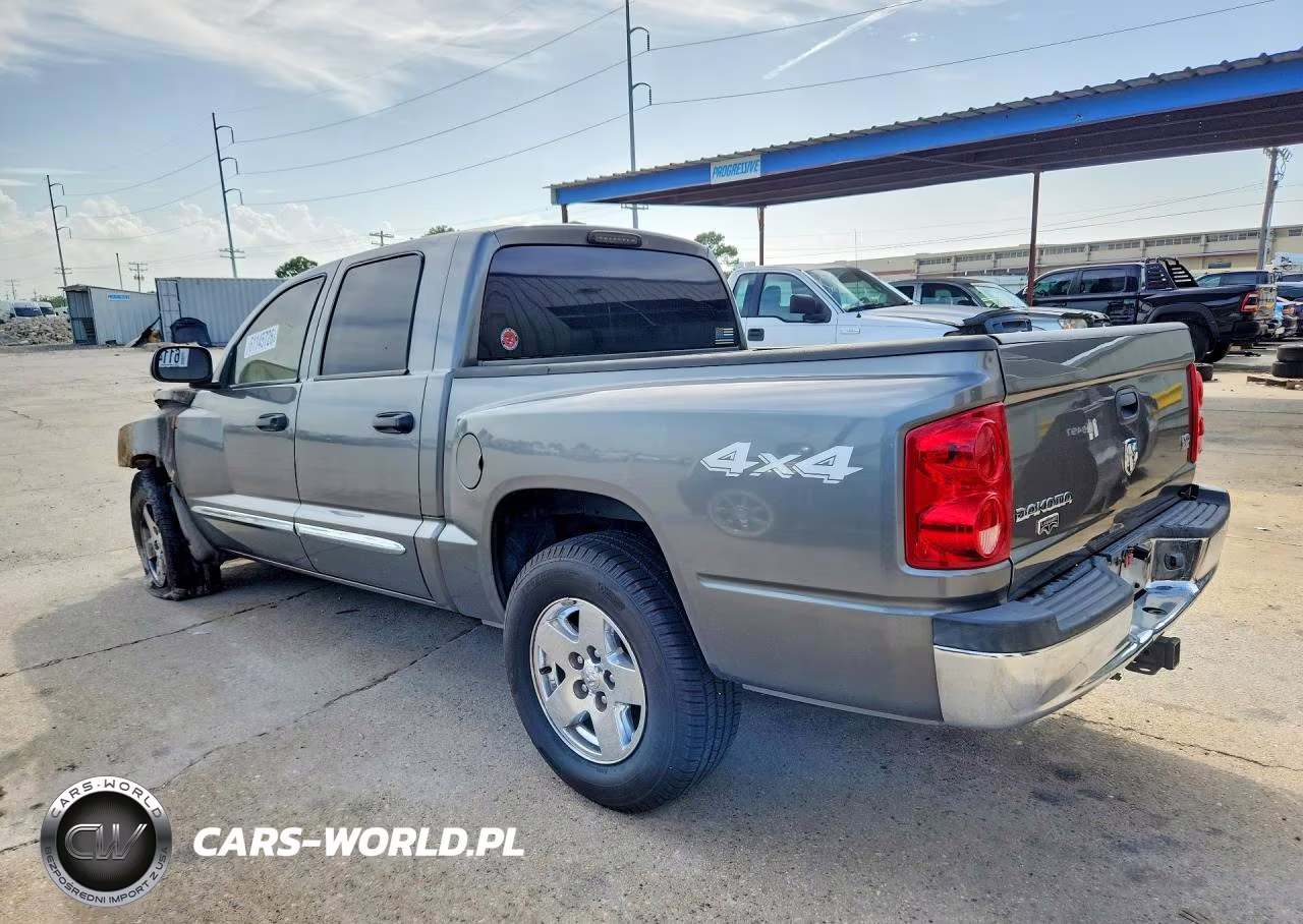 2005 Dodge Dakota Quad Laramie VIN:1D3HW58N95S166390 - 2