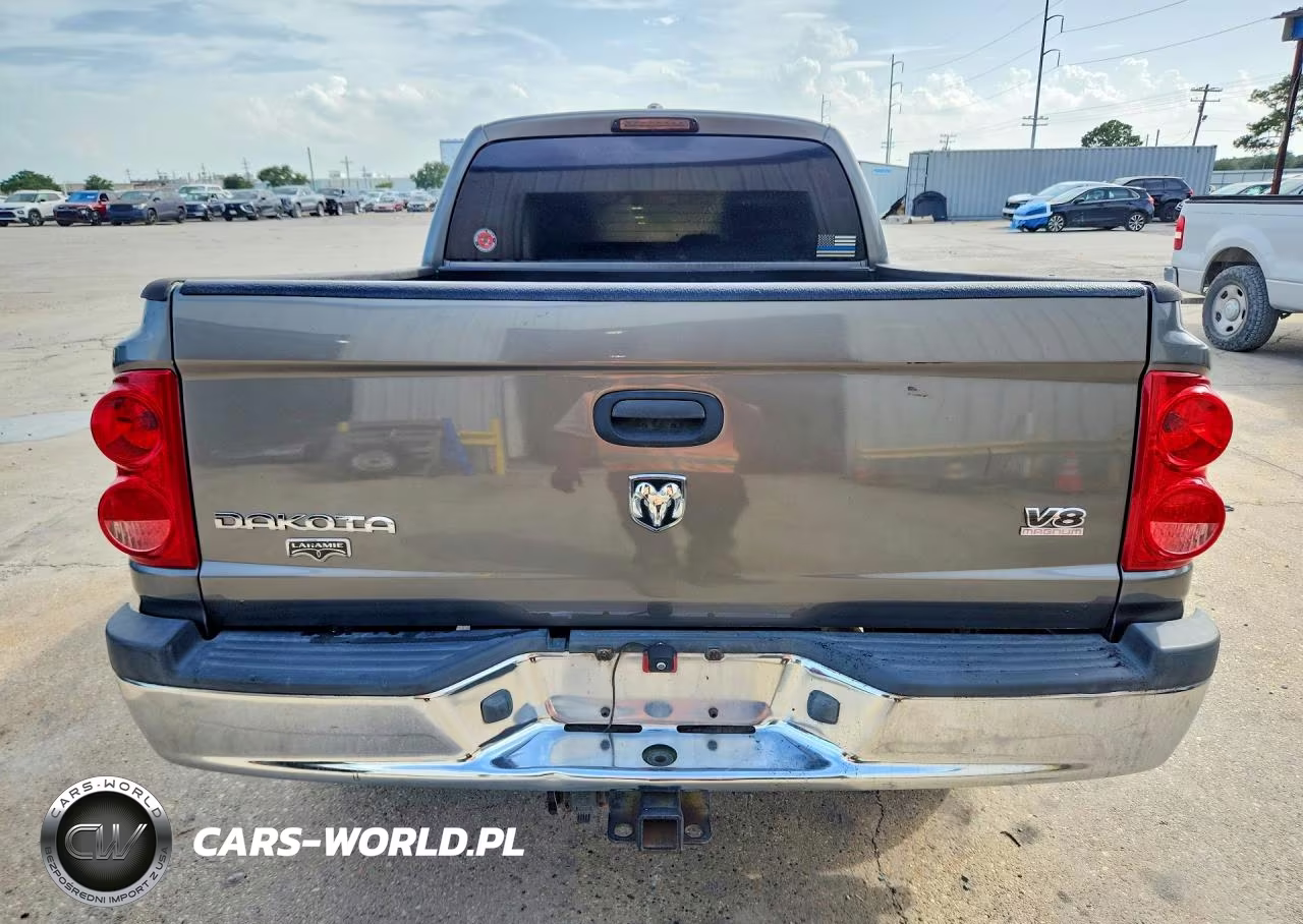 2005 Dodge Dakota Quad Laramie VIN:1D3HW58N95S166390 - 6