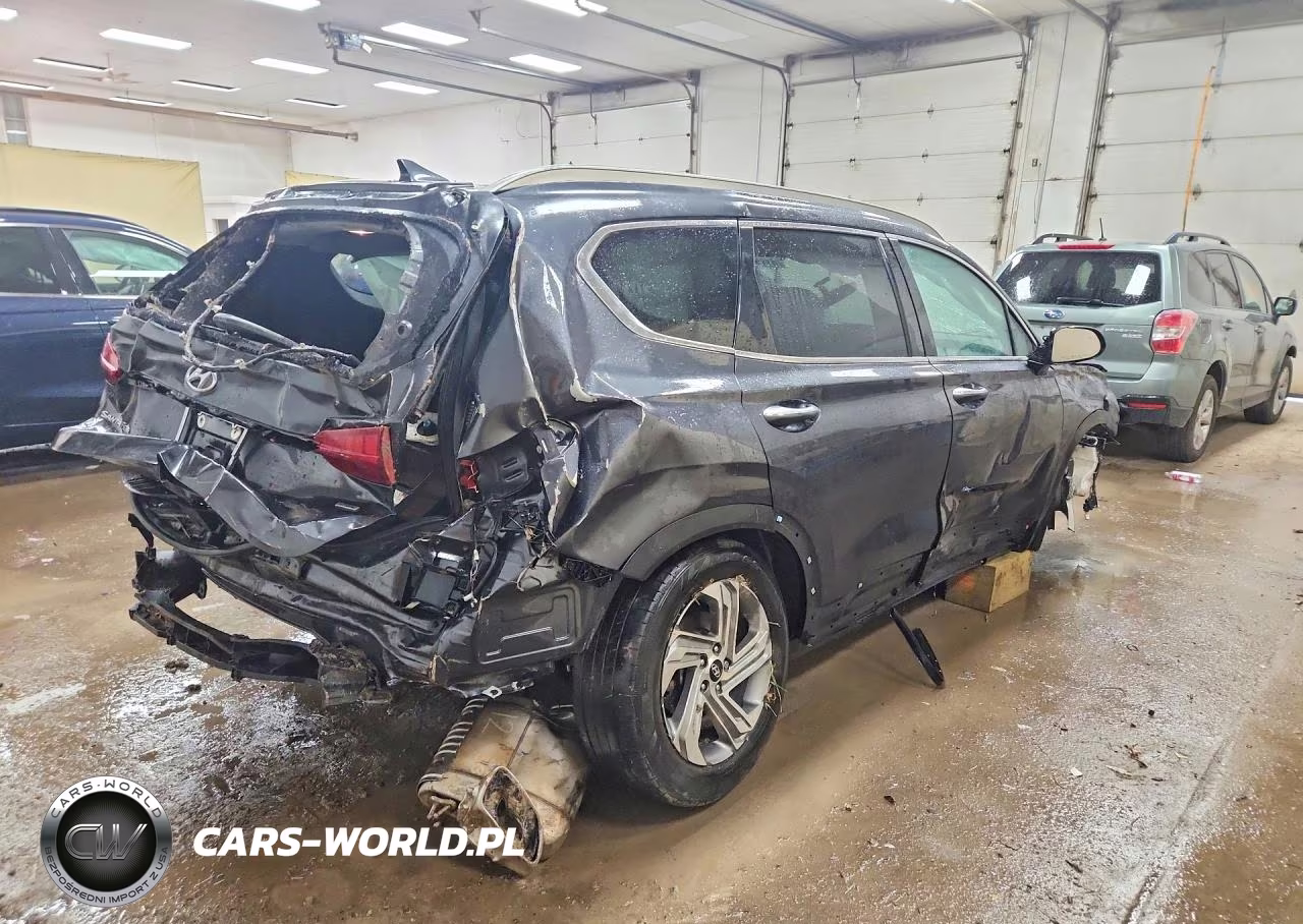 2021 Hyundai Santa Fe Sel VIN:5NMS6DAJ5MH341678 - 3