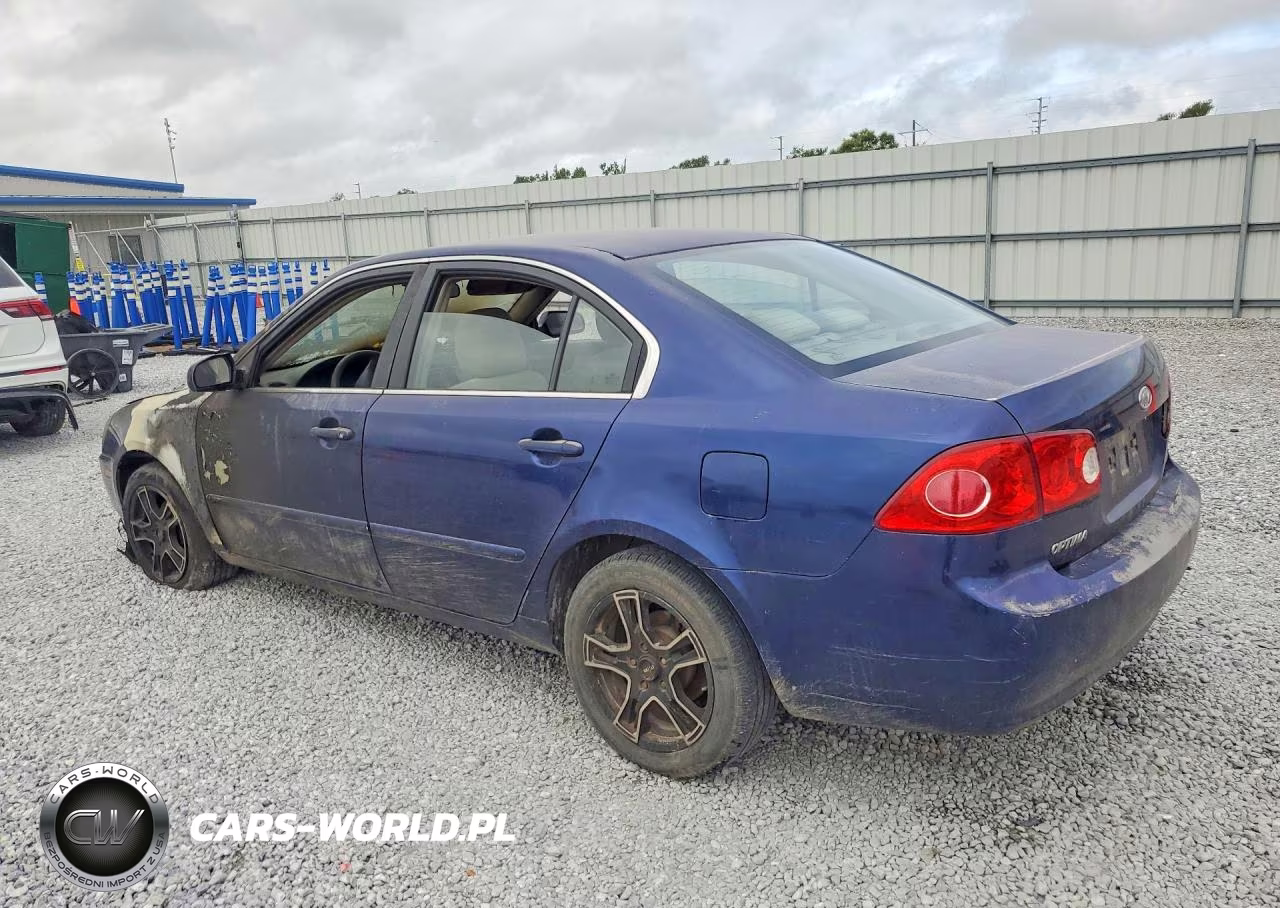 2007 Kia Optima Lx VIN:KNAGE123975110813 - 2