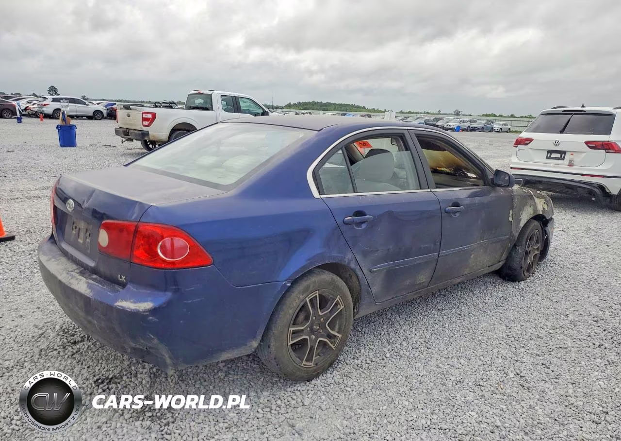 2007 Kia Optima Lx VIN:KNAGE123975110813 - 3
