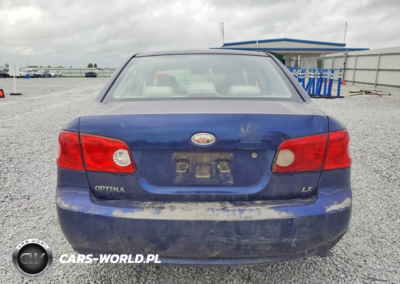 2007 Kia Optima Lx VIN:KNAGE123975110813 - 6