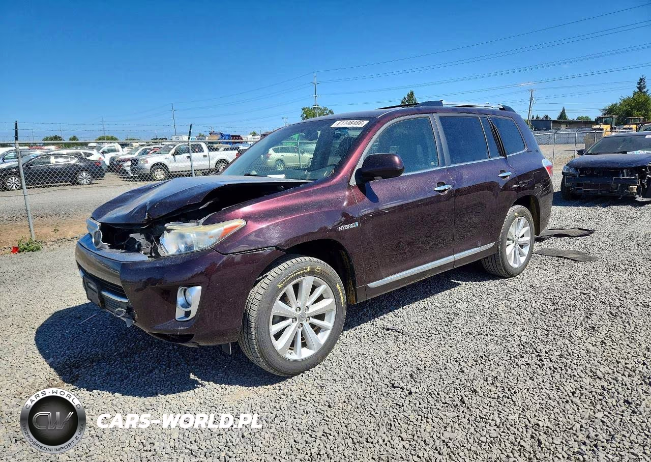 2013 Toyota Highlander Hybrid Limited – zdjęcie 1 z 13