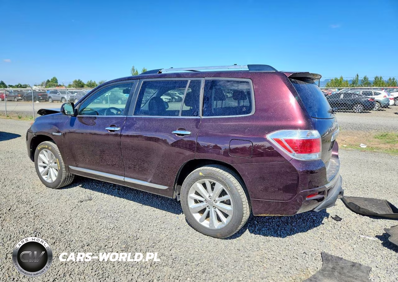 2013 Toyota Highlander Hybrid Limited VIN:JTEDC3EH3D2018913 - 2
