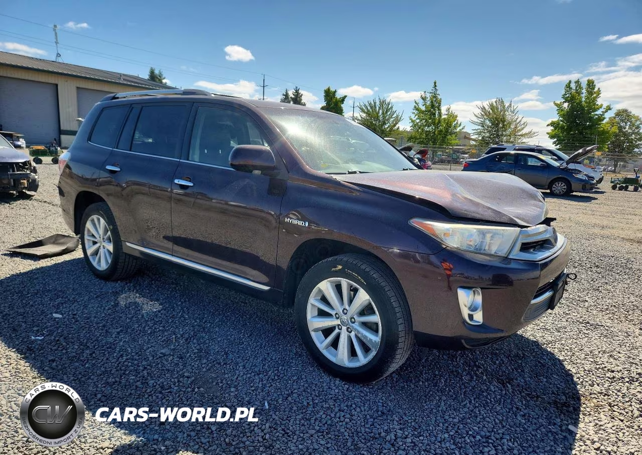 2013 Toyota Highlander Hybrid Limited VIN:JTEDC3EH3D2018913 - 4