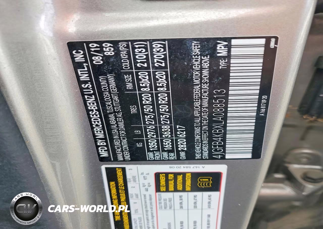 2020 Mercedes-Benz Gle 350 4Matic VIN:4JGFB4KBXLA088513 - 12