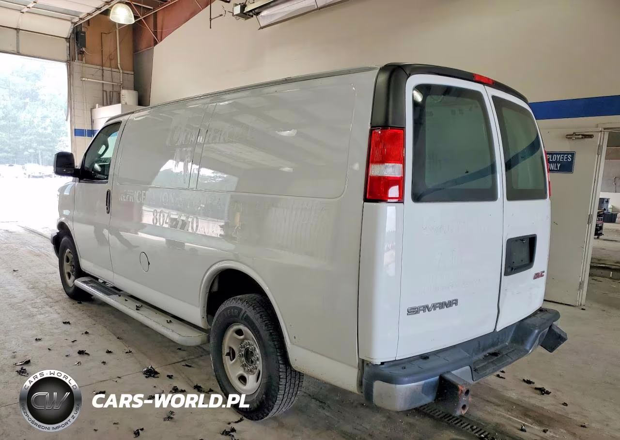 2022 GMC Savana G2500 VIN:1GTW7AFP6N1167271 - 2