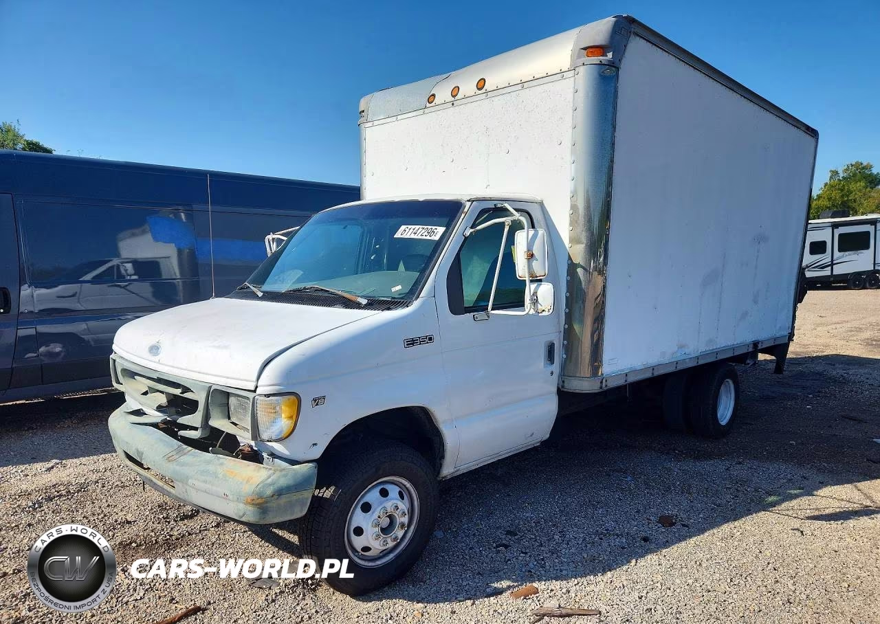 1998 Ford E350 Box Truck VIN:1FDWE37L6WHB72262 - 1