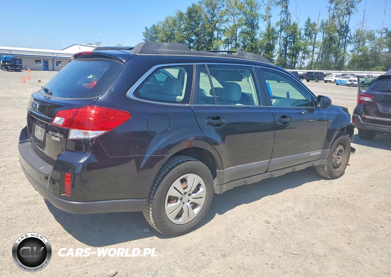 2010 Subaru Outback 2.5I VIN:4S4BRBAC7A3381246 - 3