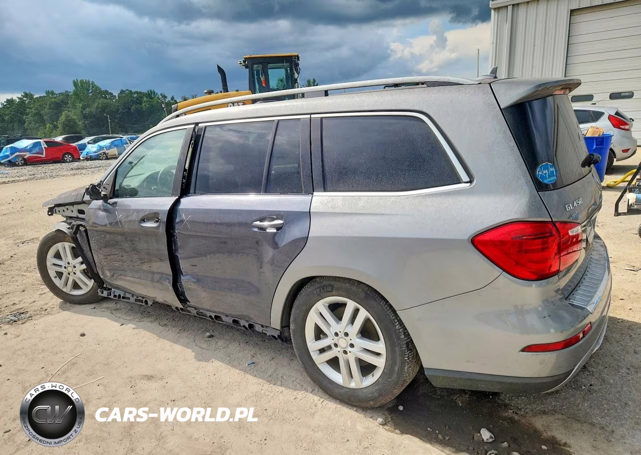2014 Mercedes-Benz Gl 450 4Matic VIN:4JGDF7CE4EA392669 - 2