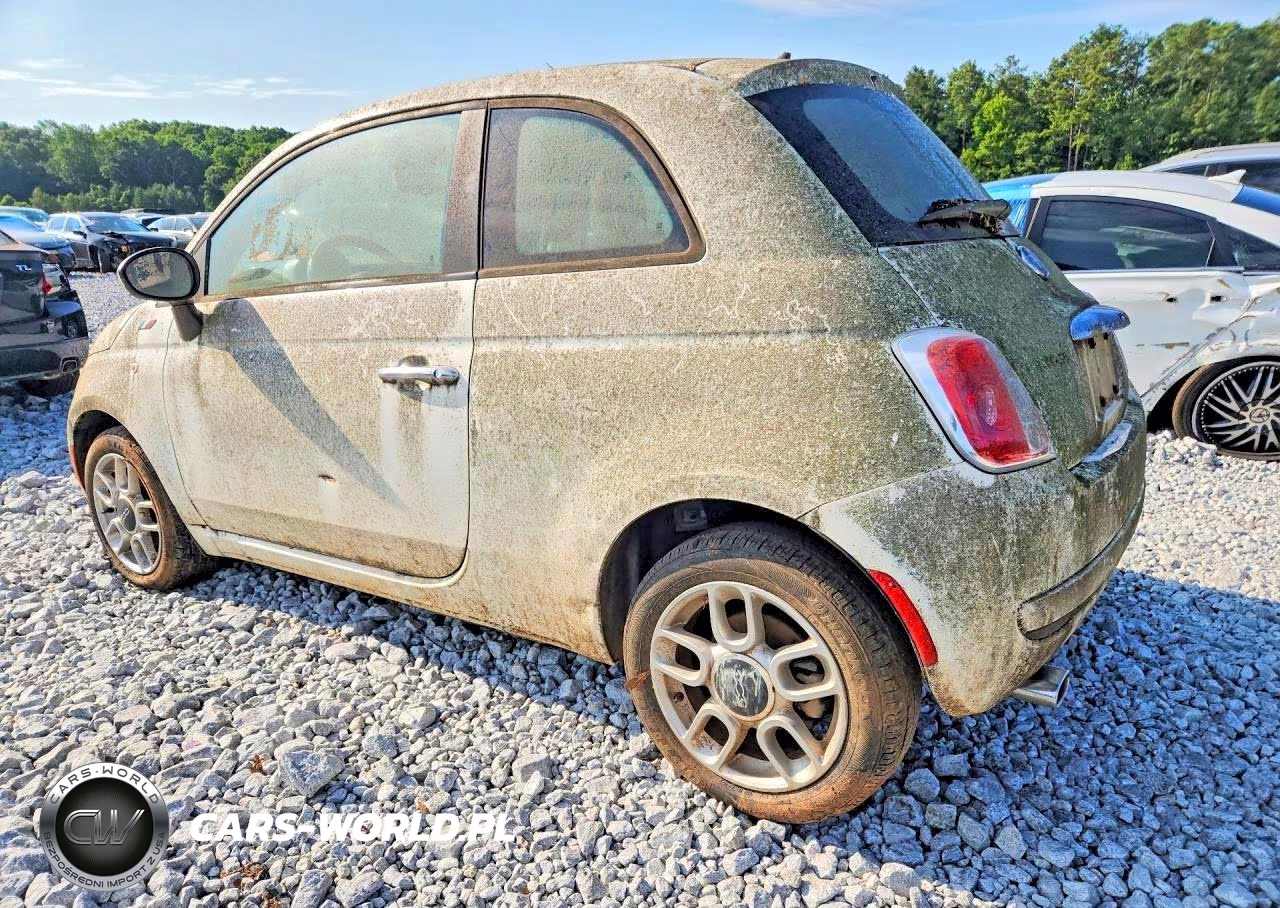 2012 Fiat 500 Pop VIN:3C3CFFAR7CT383202 - 2