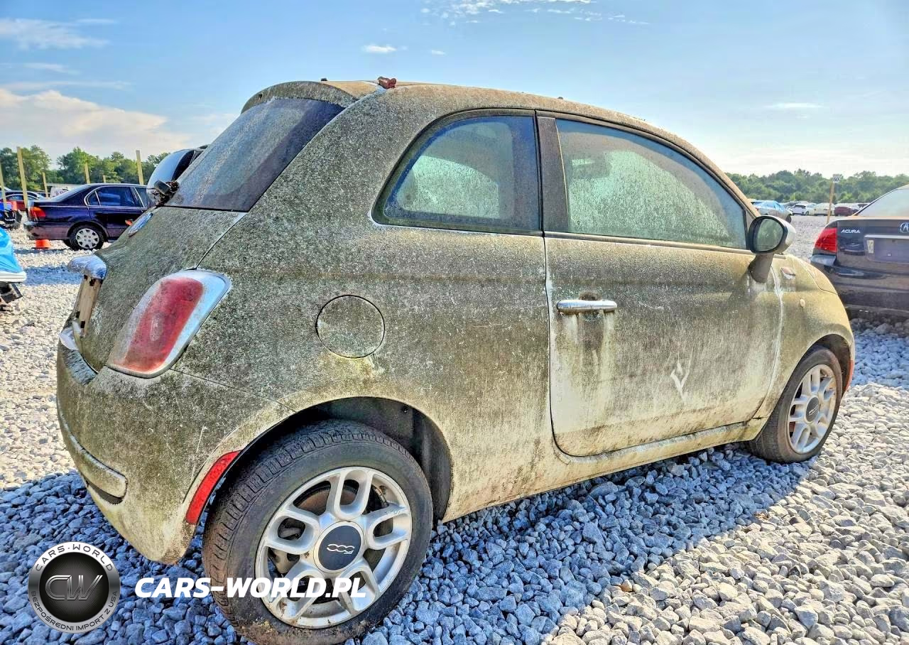 2012 Fiat 500 Pop VIN:3C3CFFAR7CT383202 - 3