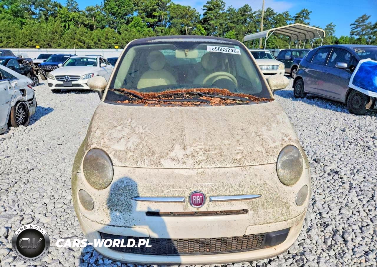 2012 Fiat 500 Pop VIN:3C3CFFAR7CT383202 - 5
