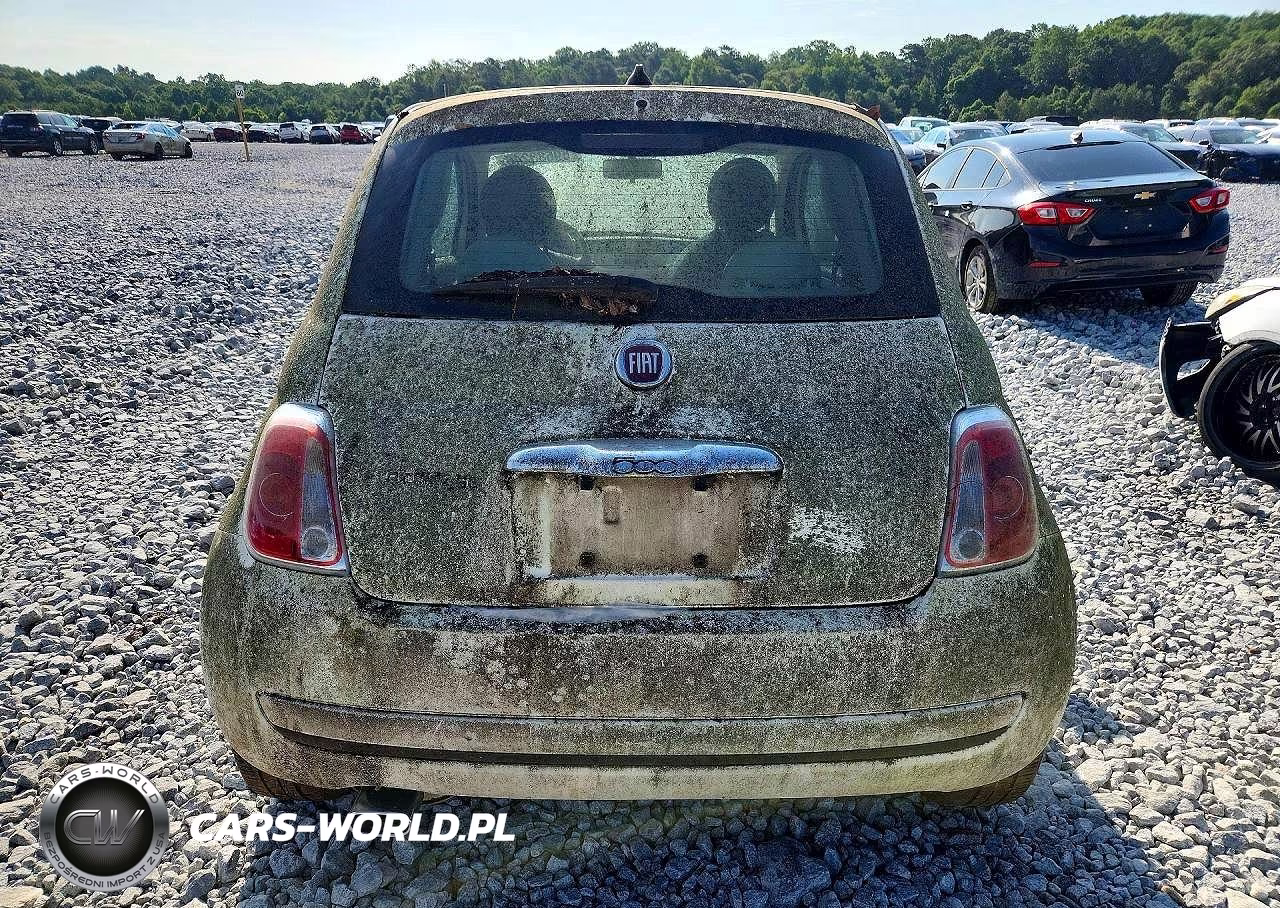 2012 Fiat 500 Pop VIN:3C3CFFAR7CT383202 - 6