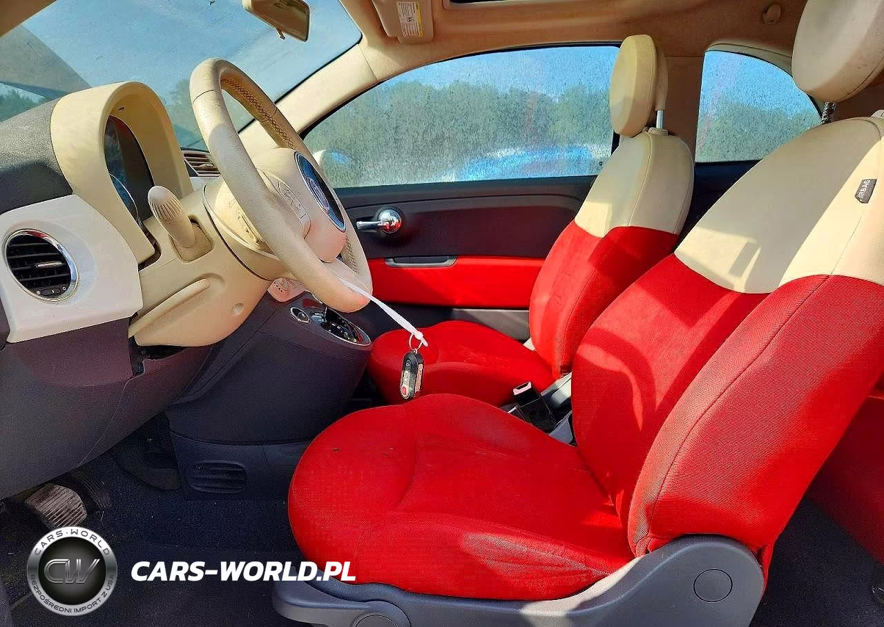 2012 Fiat 500 Pop VIN:3C3CFFAR7CT383202 - 7