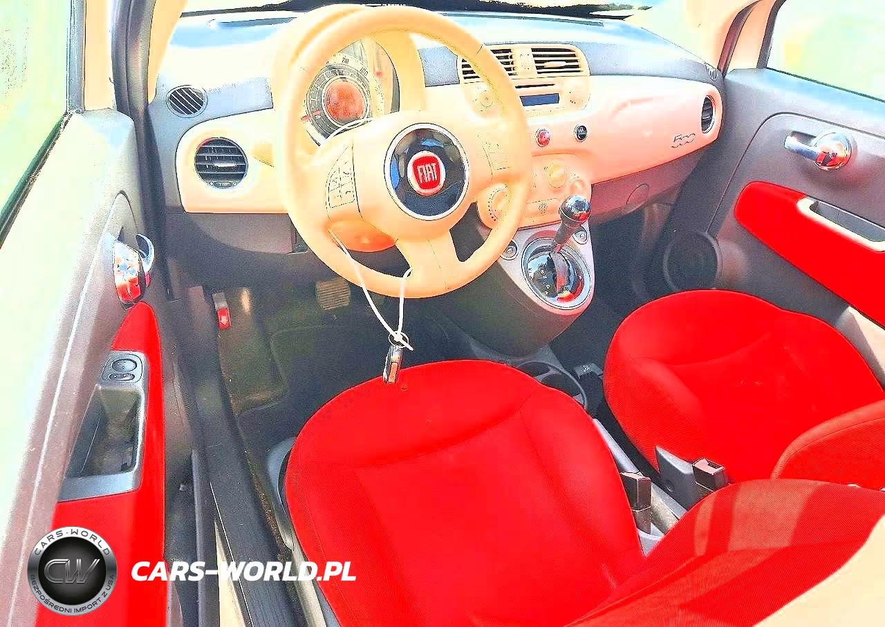 2012 Fiat 500 Pop VIN:3C3CFFAR7CT383202 - 8