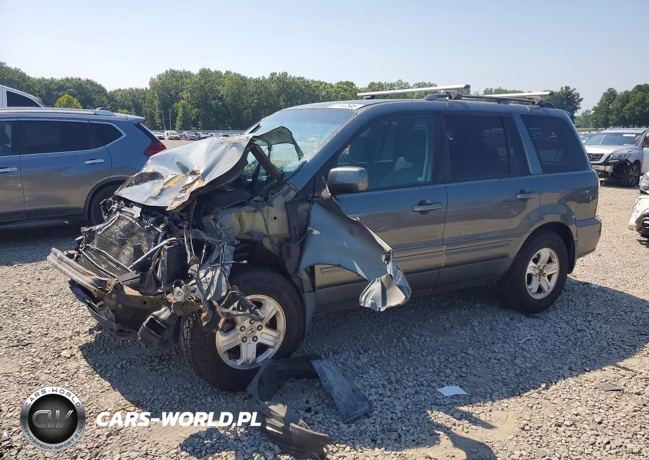 2008 Honda Pilot Vp VIN:5FNYF28258B030322 - 1