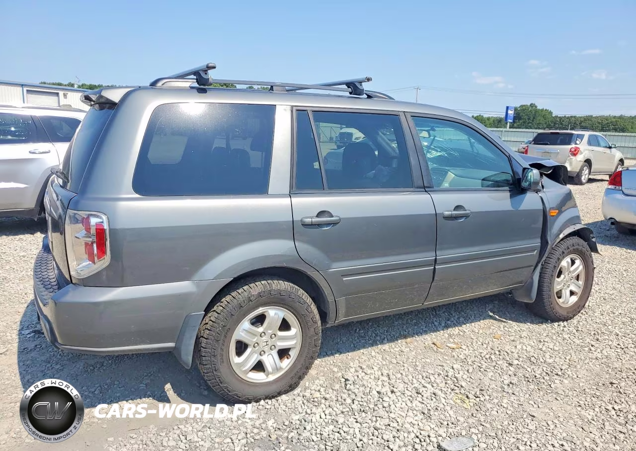 2008 Honda Pilot Vp VIN:5FNYF28258B030322 - 3