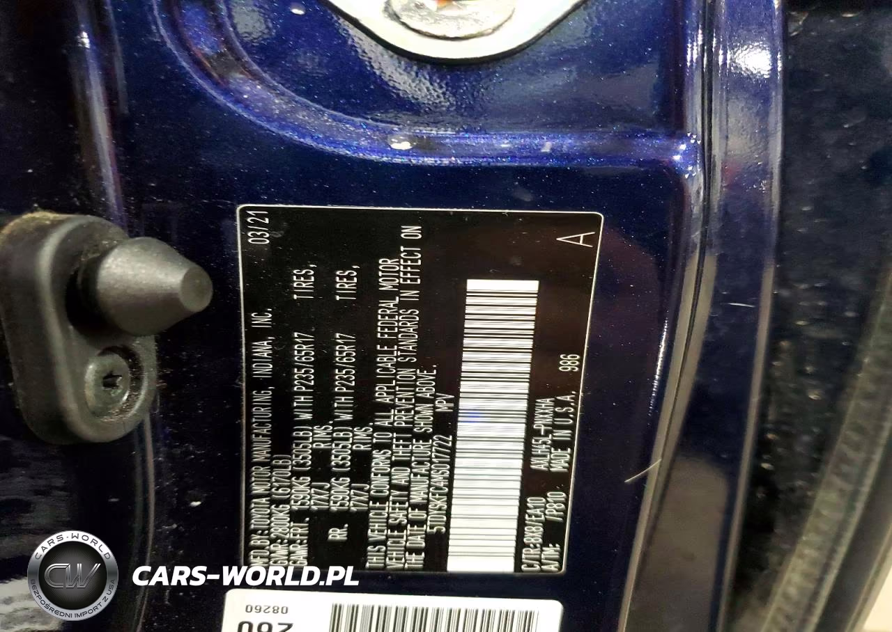 2021 Toyota Sienna Xle VIN:5TDYSKFC4MS017722 - 14