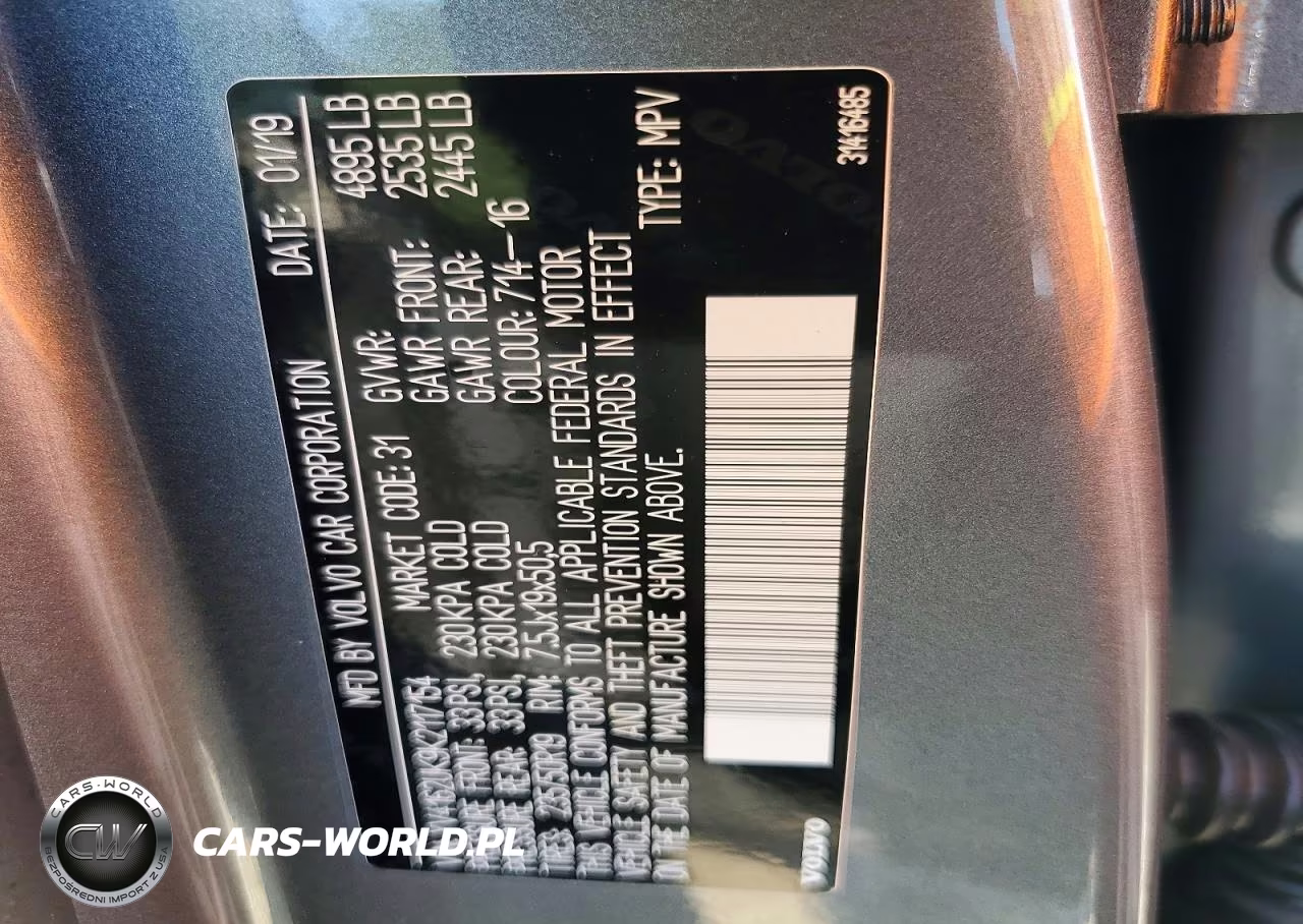 2019 Volvo Xc40 T5 Momentum VIN:YV4162UK9K2117154 - 12