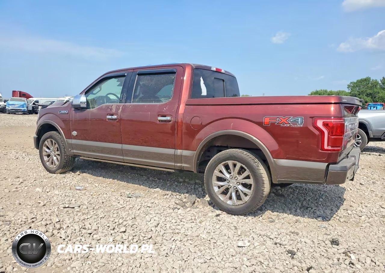 2017 Ford F150 Supercrew VIN:1FTEW1EF6HFB47326 - 2