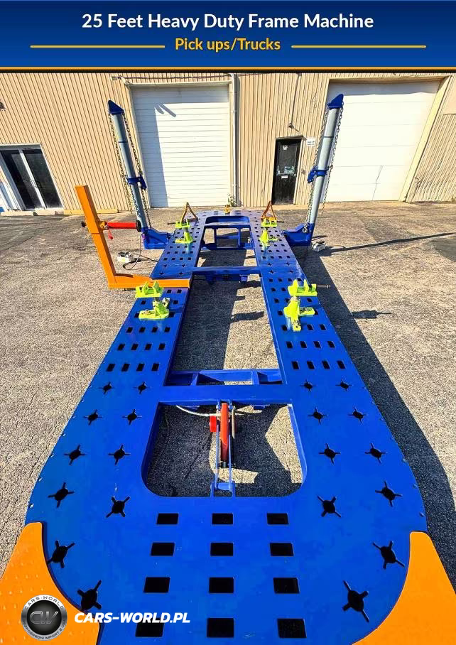 2023 25 Feet Long Two Post Heavy Duty Frame Machine Pick Ups-Trucks – zdjęcie 1 z 10