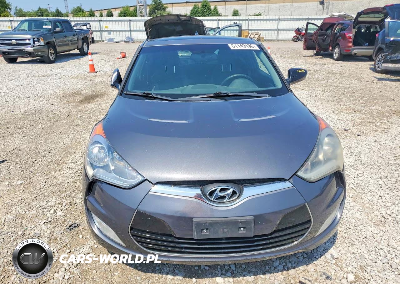 2013 Hyundai Veloster Base VIN:KMHTC6ADXDU172099 - 5