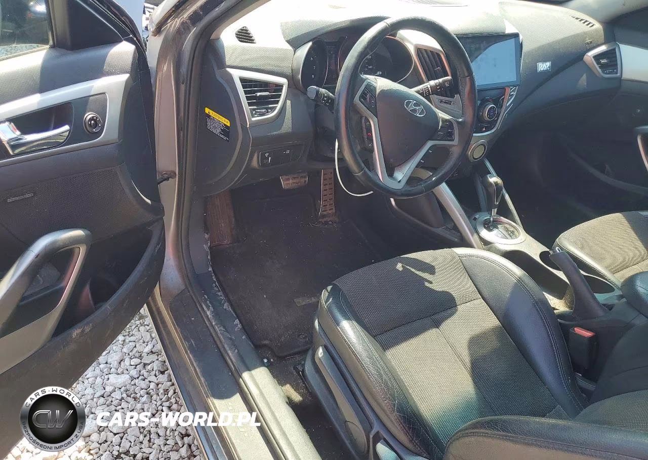 2013 Hyundai Veloster Base VIN:KMHTC6ADXDU172099 - 8