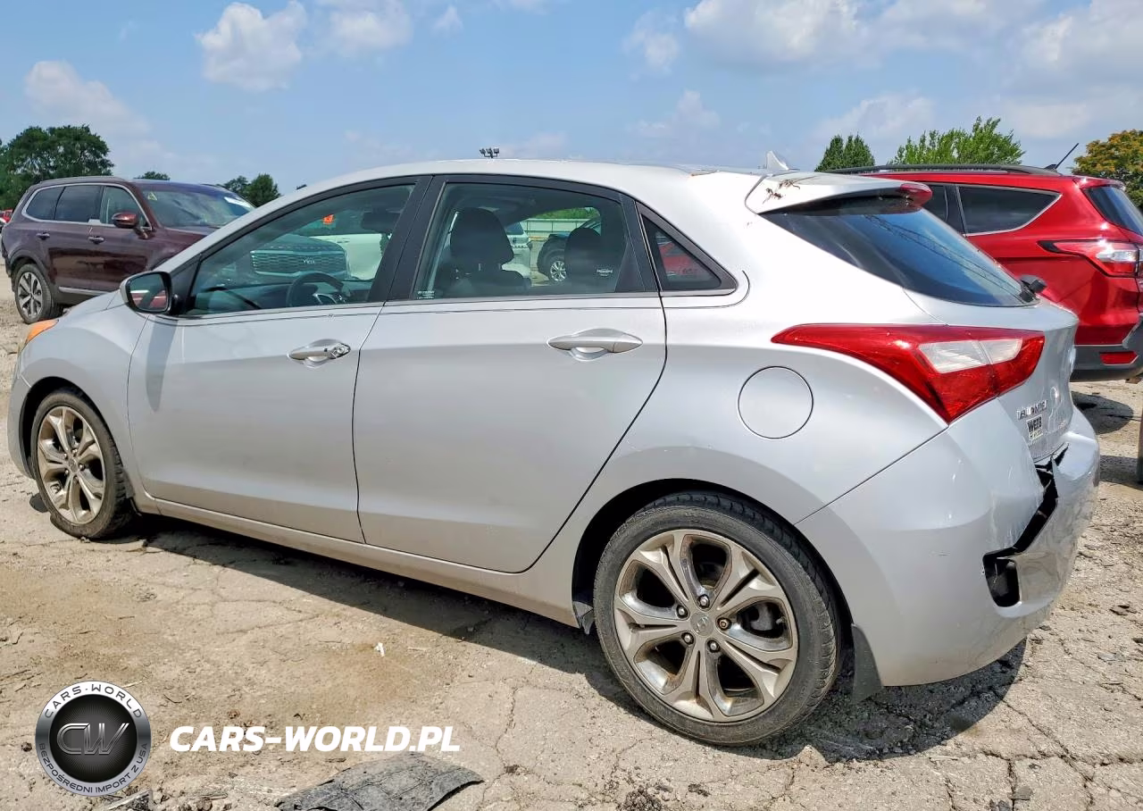 2013 Hyundai Elantra Gt Base VIN:KMHD35LE2DU096849 - 2