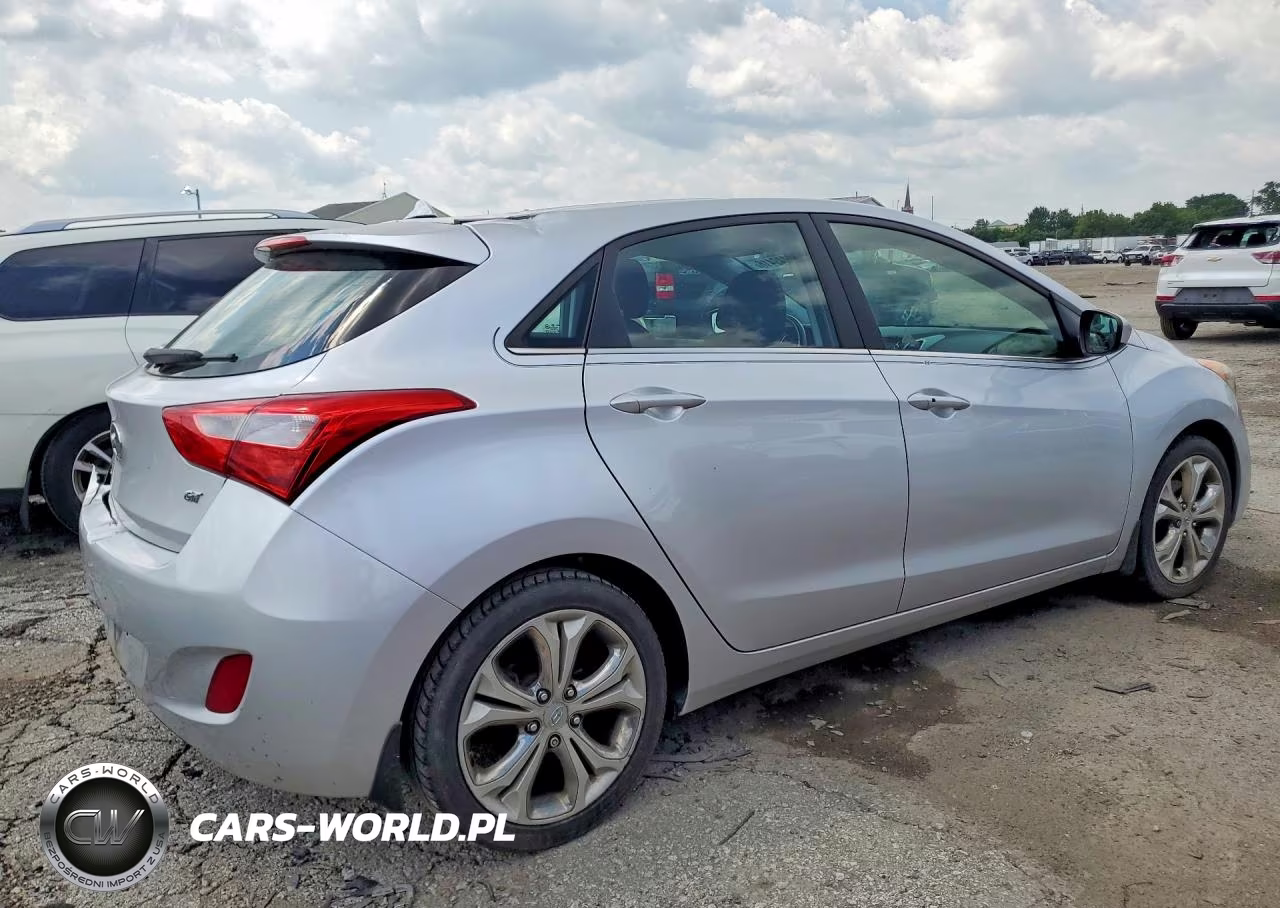 2013 Hyundai Elantra Gt Base VIN:KMHD35LE2DU096849 - 3