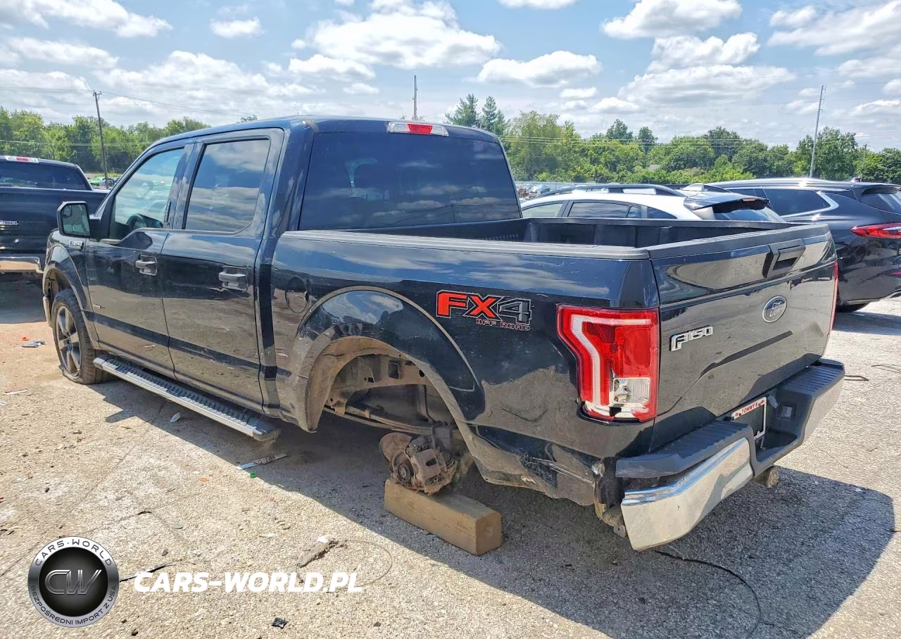 2016 Ford F150 Supercrew VIN:1FTEW1EP9GFA38592 - 2
