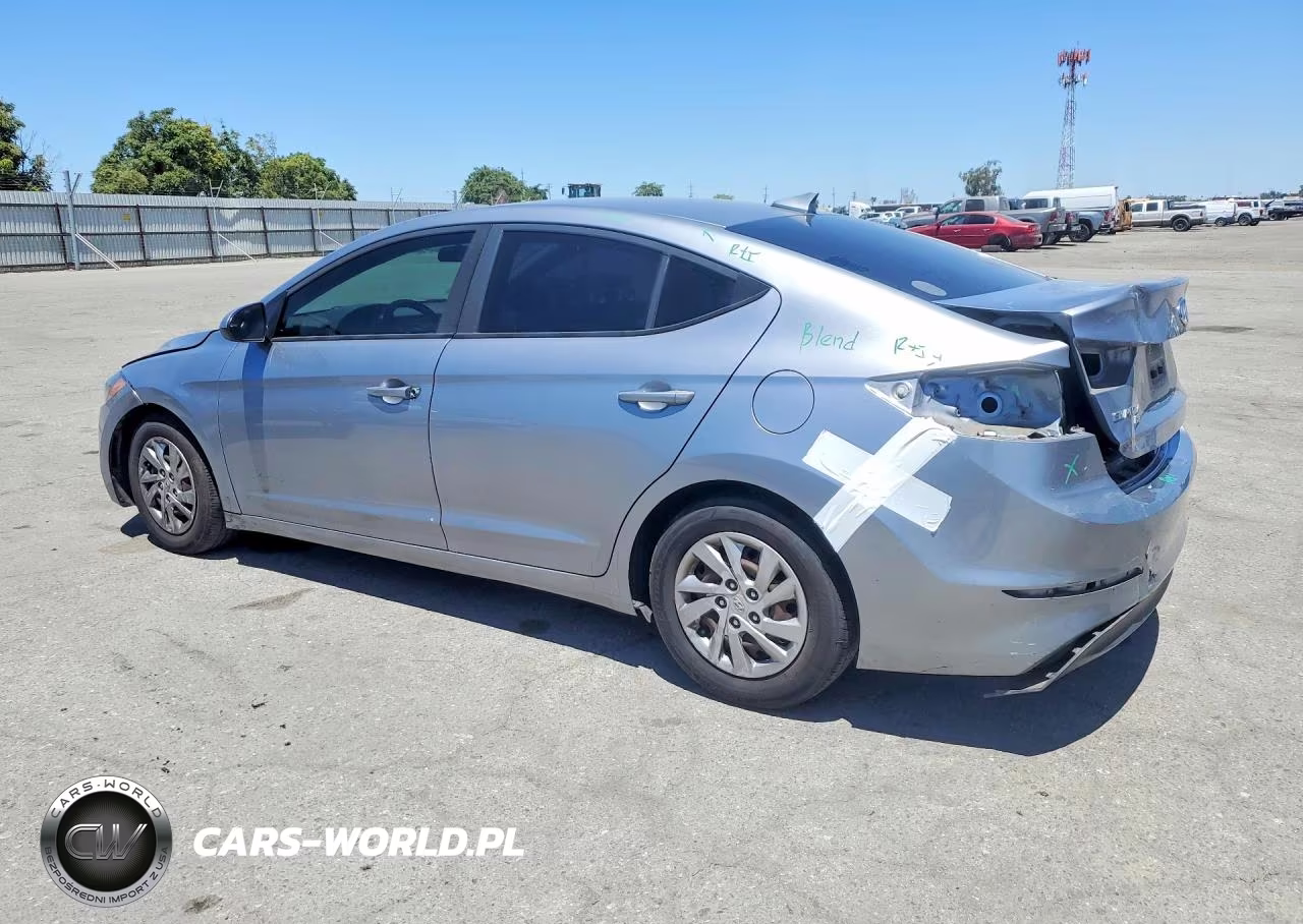 2017 Hyundai Elantra Se VIN:5NPD74LF6HH152495 - 2