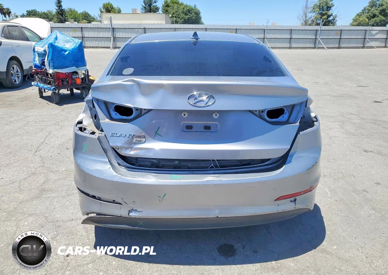 2017 Hyundai Elantra Se VIN:5NPD74LF6HH152495 - 6
