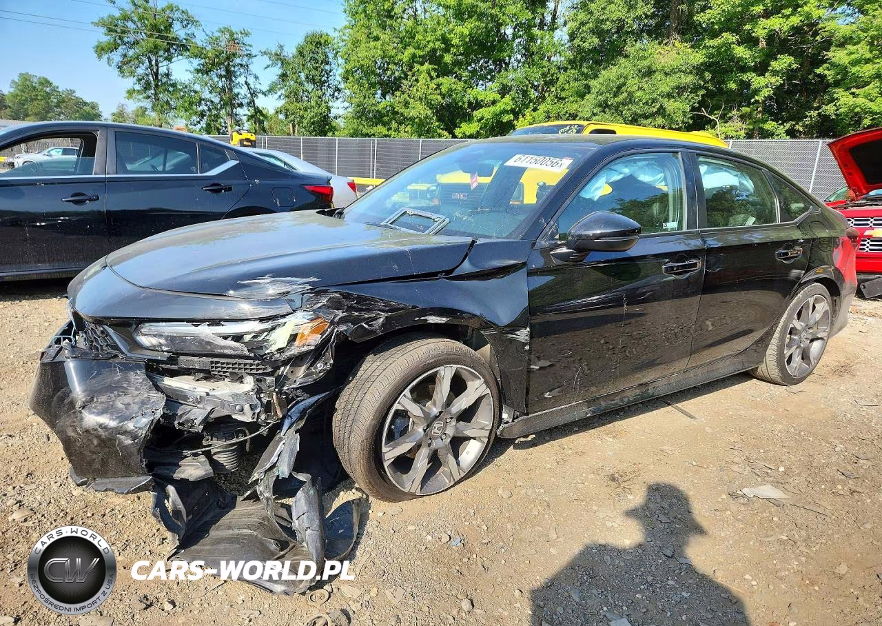 2025 Honda Civic Sport VIN:2HGFE4F88SH346233 - 1