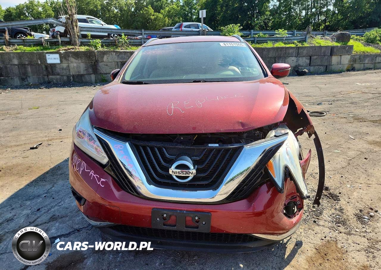 2017 Nissan Murano Sv VIN:5N1AZ2MH0HN138850 - 5