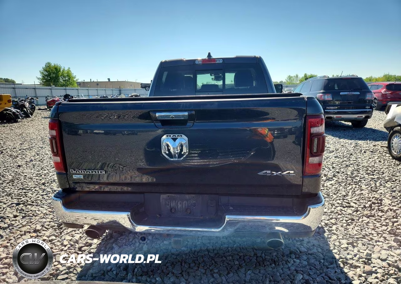 2019 Ram 1500 Laramie VIN:1C6SRFDT7KN865826 - 6