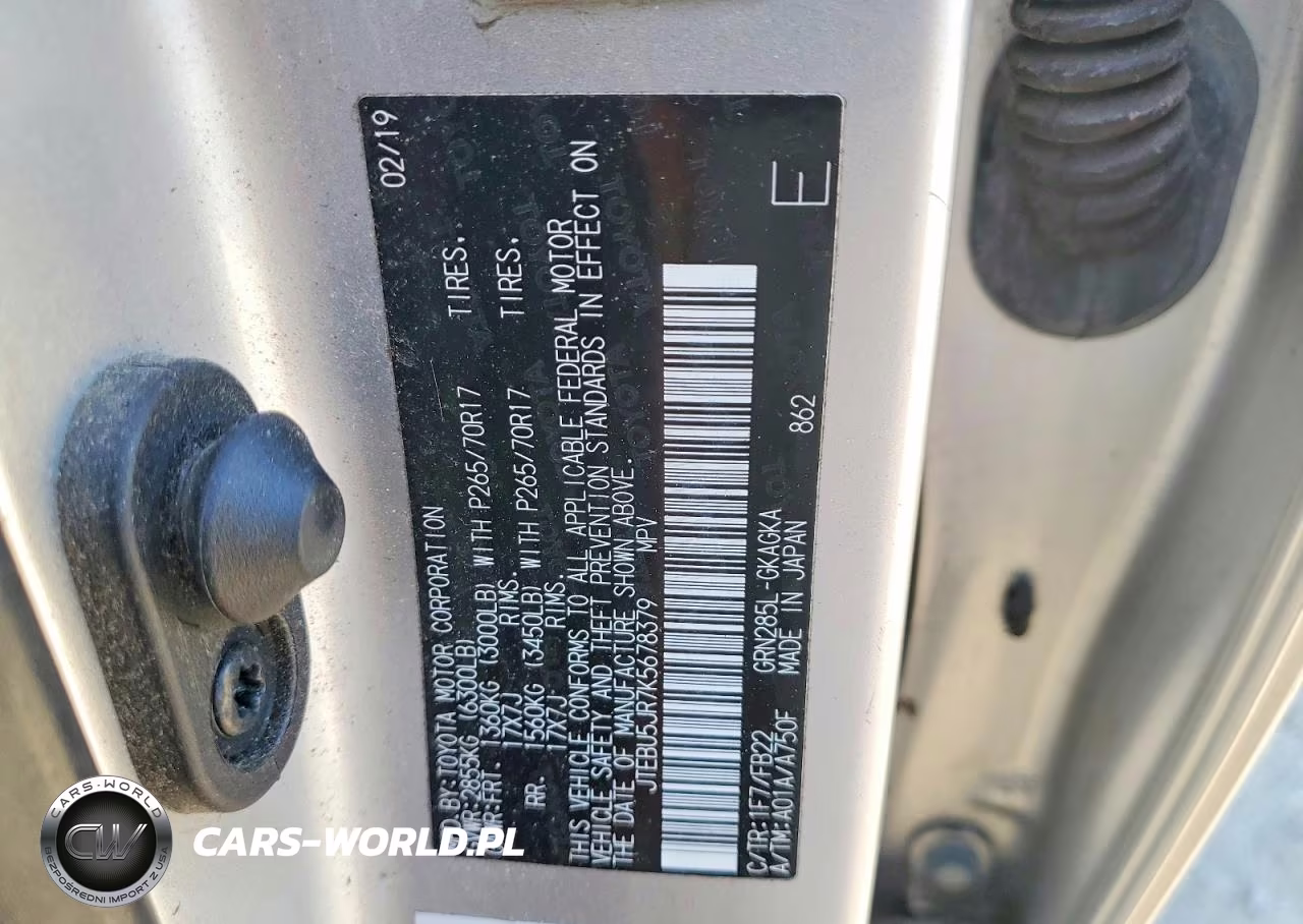 2019 Toyota 4Runner Sr5 VIN:JTEBU5JR7K5678379 - 13