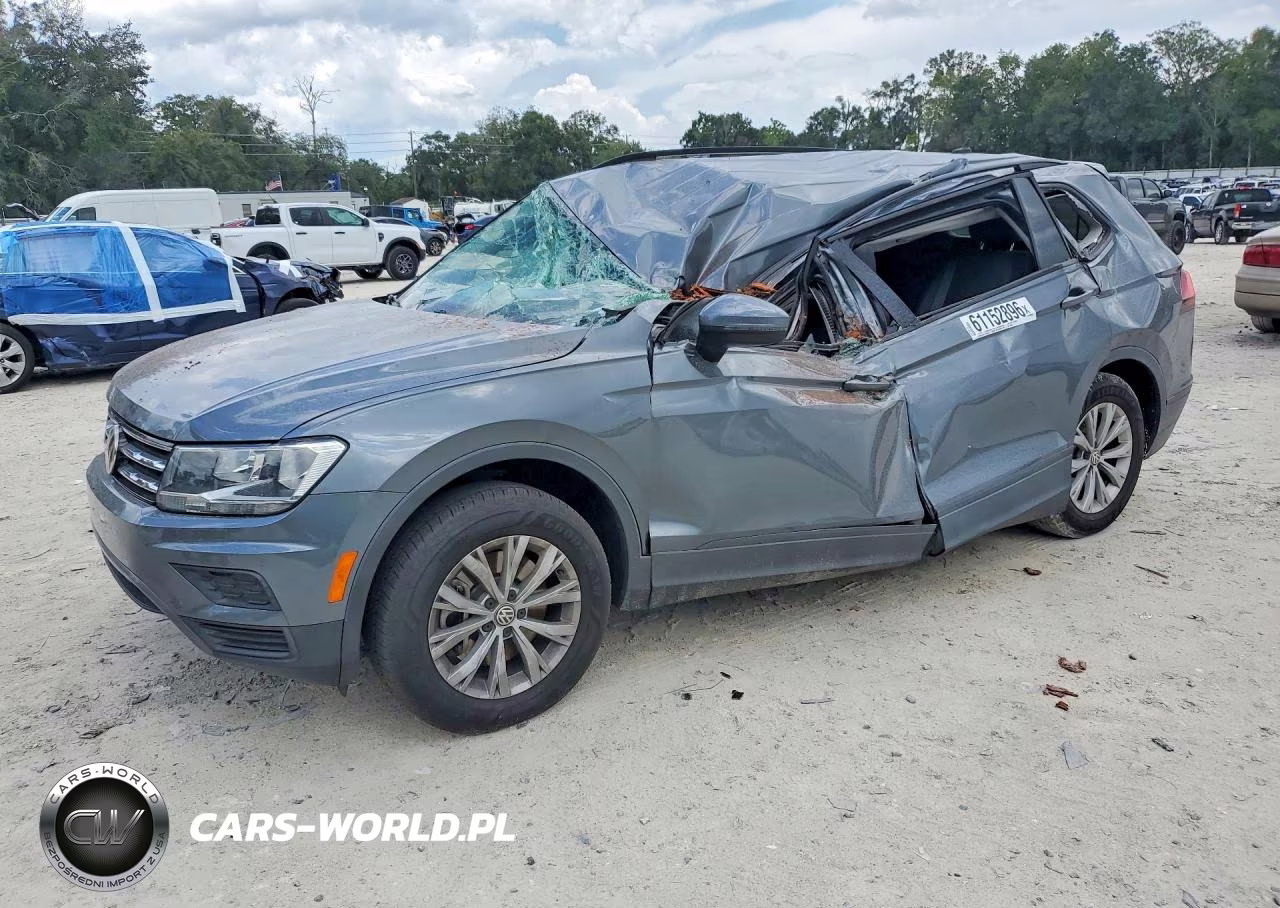 2020 Volkswagen Tiguan S VIN:3VV1B7AX0LM109077 - 1