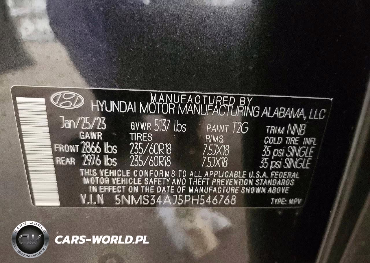 2023 Hyundai Santa Fe Sel Premium VIN:5NMS34AJ5PH546768 - 14