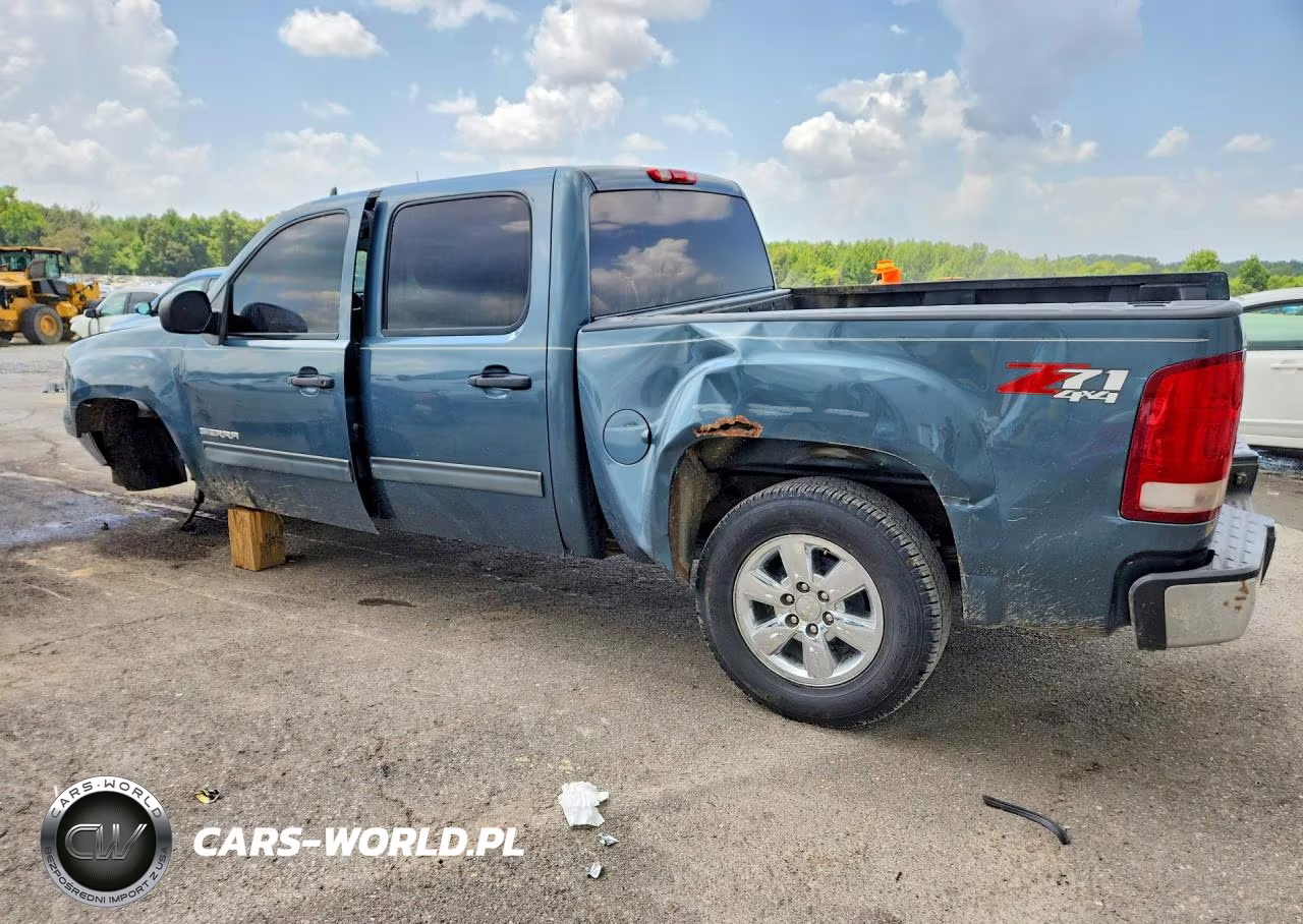 2012 GMC Sierra K1500 Sle VIN:3GTP2VE76CG134278 - 2