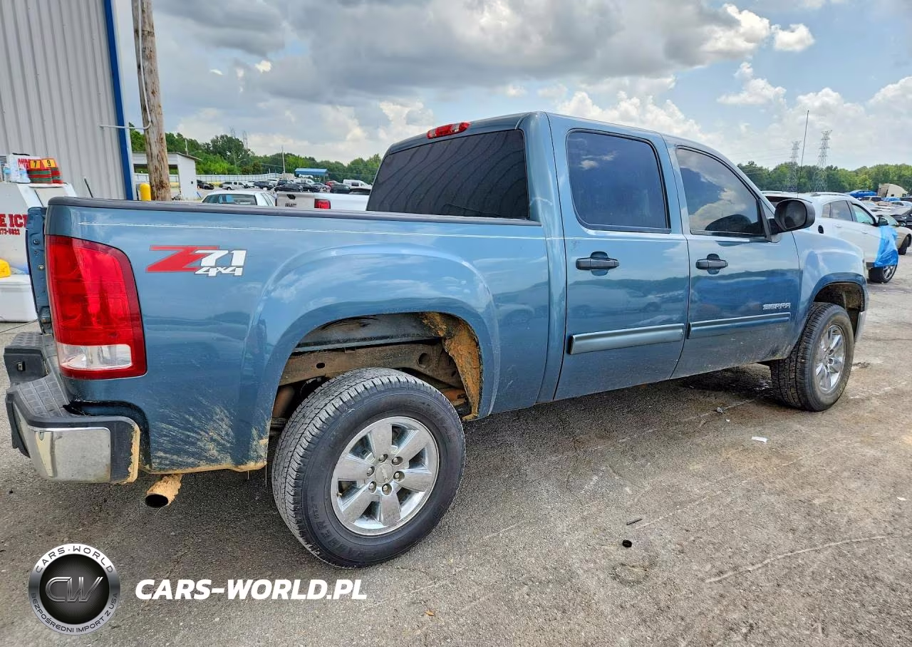 2012 GMC Sierra K1500 Sle VIN:3GTP2VE76CG134278 - 3