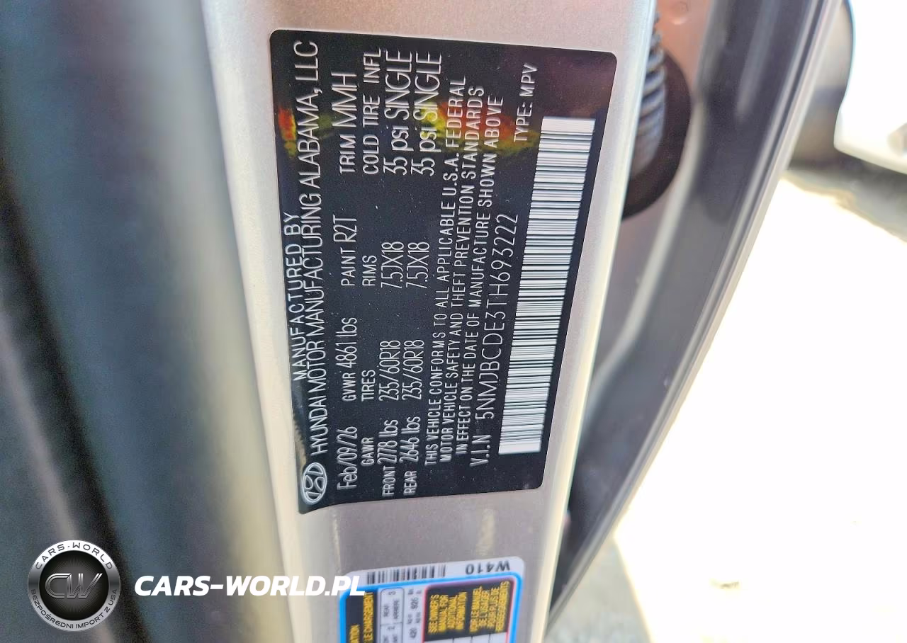 2026 Hyundai Tucson Sel VIN:5NMJBCDE3TH693222 - 13