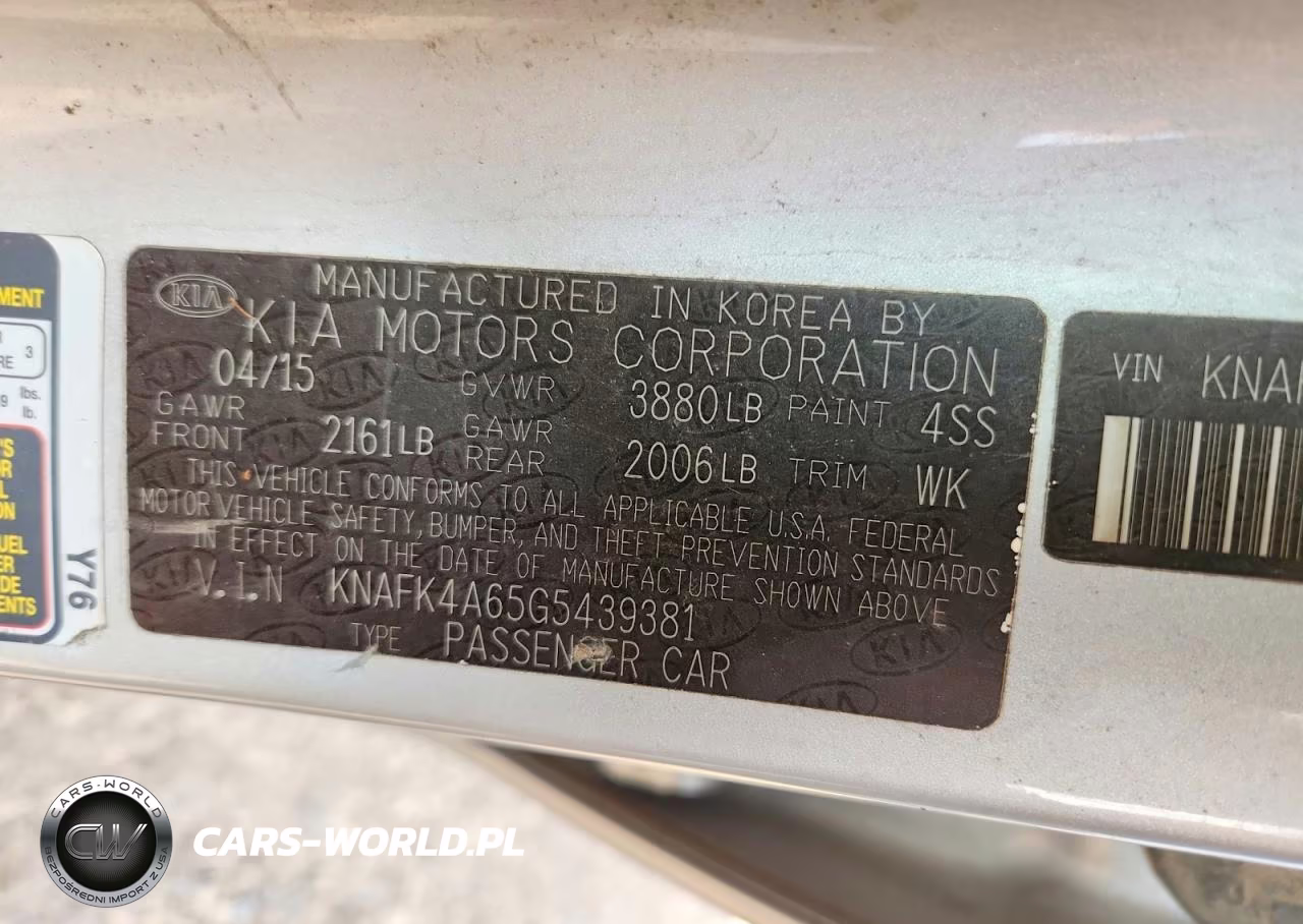 2016 Kia Forte Lx VIN:KNAFK4A65G5439381 - 12