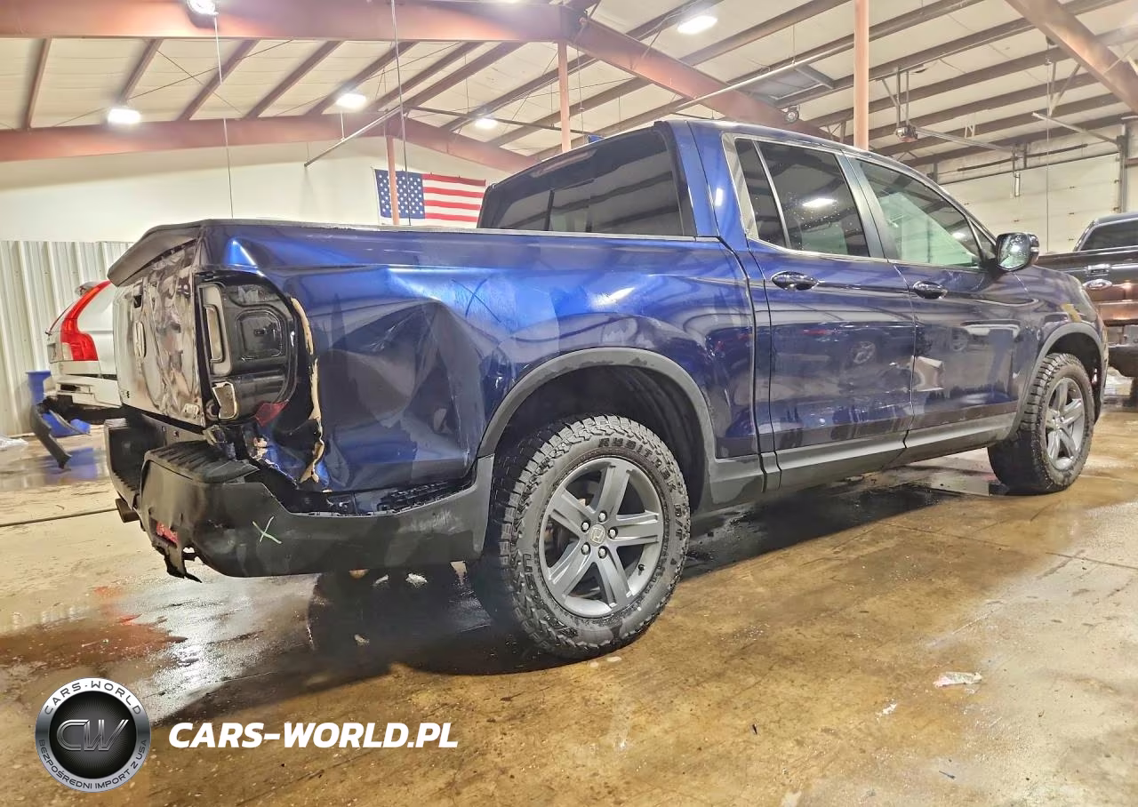 2021 Honda Ridgeline Rtl VIN:5FPYK3F59MB012874 - 3