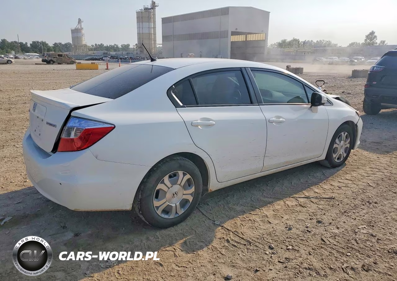 2012 Honda Civic Hybrid VIN:JHMFB4F2XCS000261 - 3