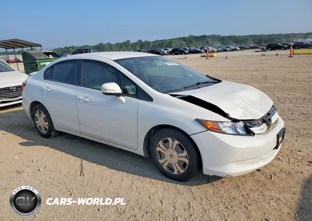 2012 Honda Civic Hybrid VIN:JHMFB4F2XCS000261 - 4