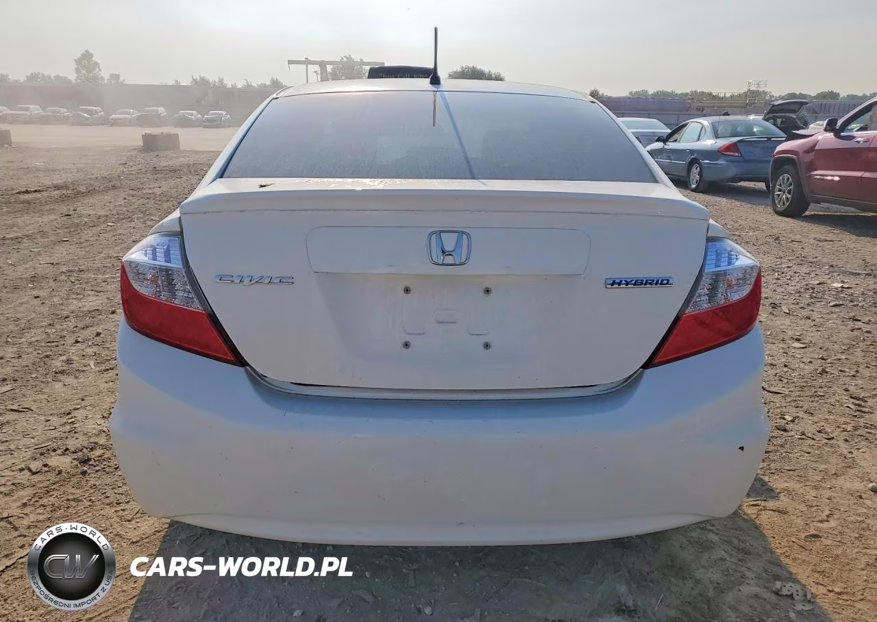 2012 Honda Civic Hybrid VIN:JHMFB4F2XCS000261 - 6