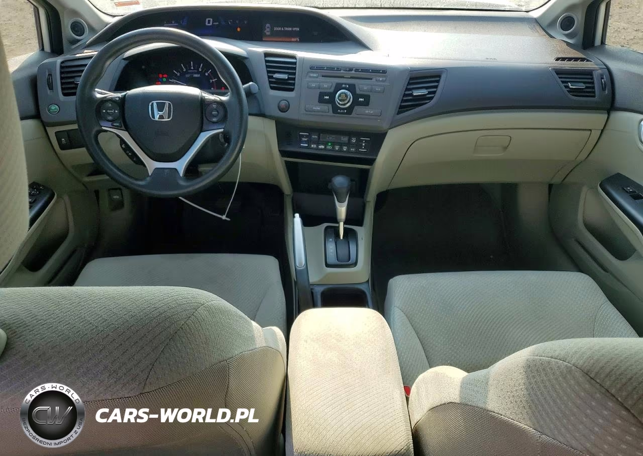 2012 Honda Civic Hybrid VIN:JHMFB4F2XCS000261 - 8