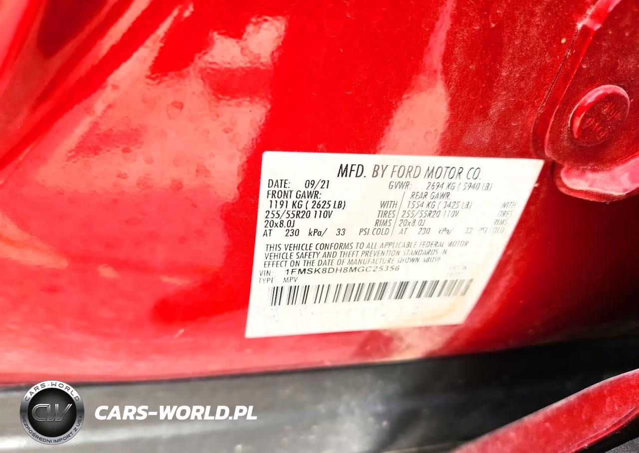 2021 Ford Explorer Xlt VIN:1FMSK8DH8MGC25356 - 12